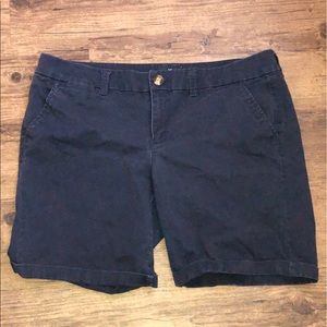 Navy American Eagle Bermuda Shorts